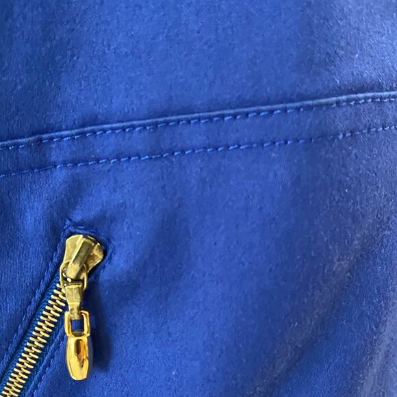 St John Sport By Marie Gray Blue Jacket Size Large - Picture 7 of 8